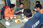 夕食