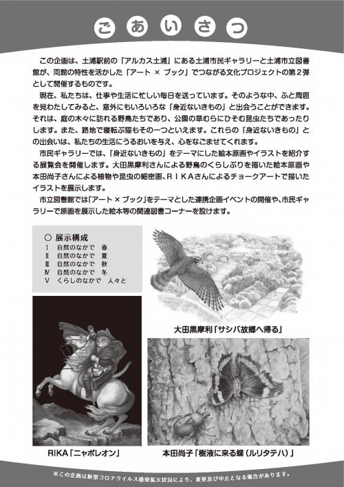 身近ないきものイラスト展の写真2
