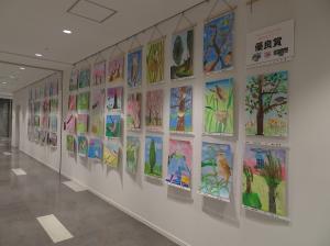 H29年度「市の木・花・鳥」絵画作品コンクール　全体展1