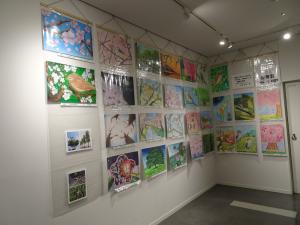 H30年度「市の木・花・鳥」絵画作品コンクール　絵画展1