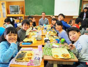 かすみがうらマラソン2019学校給食