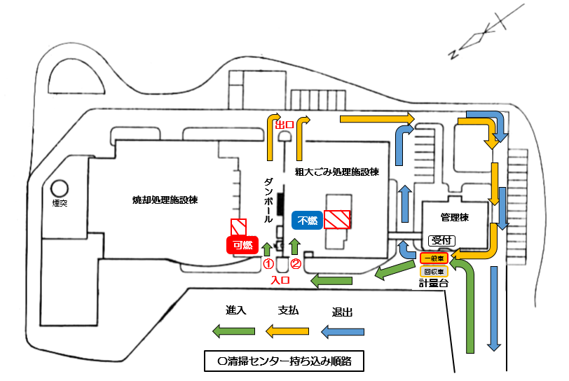 『順路マップ』の画像