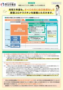 令和5年度ワクチンチラシ