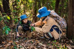 ジオツアー朝日峠登山