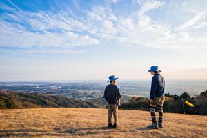 ジオツアー朝日峠登山2