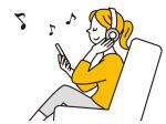 音楽でリラックス