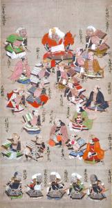 武田二十四将図