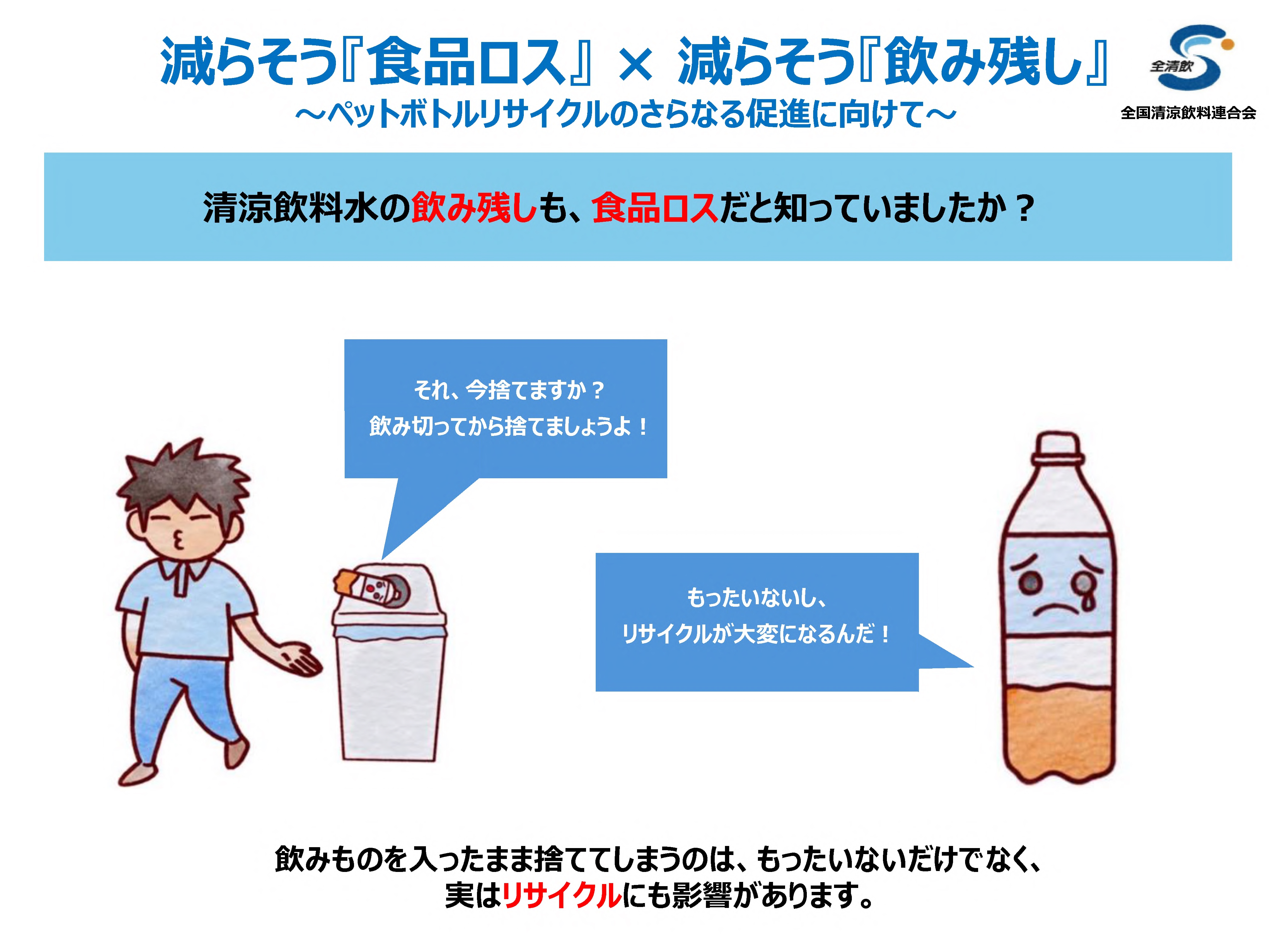 飲み残し削減（全清飲）