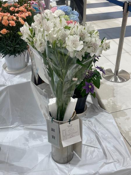 第47回茨城県花の展覧会　銀賞　湯原賢司