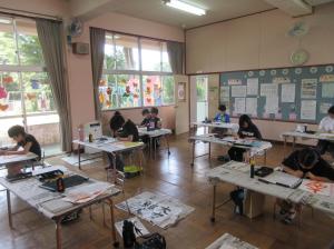 新治書道教室全体