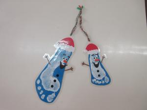 新治足形オラフのオーナメント