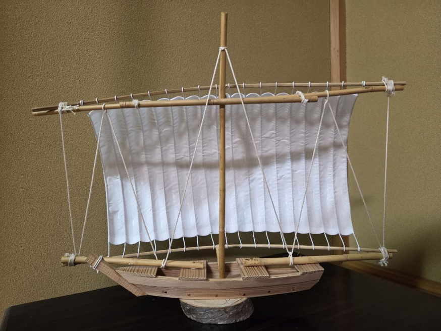 帆引き船模型工作教室1