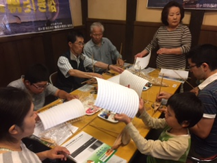 帆引き船模型工作教室7