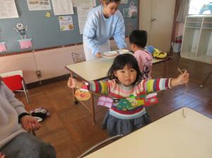 新治　クリスマスガーランド完成