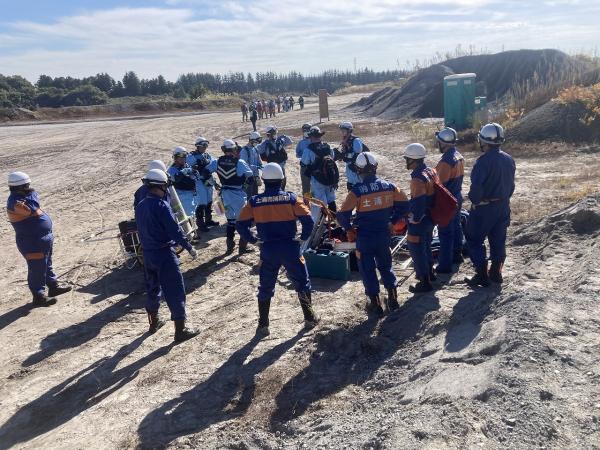 土砂災害建物救助活動