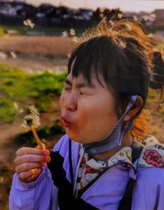 『飛んでけー！』本間絢名