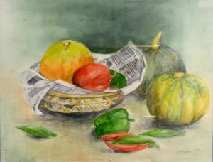 『収穫』村田 久子