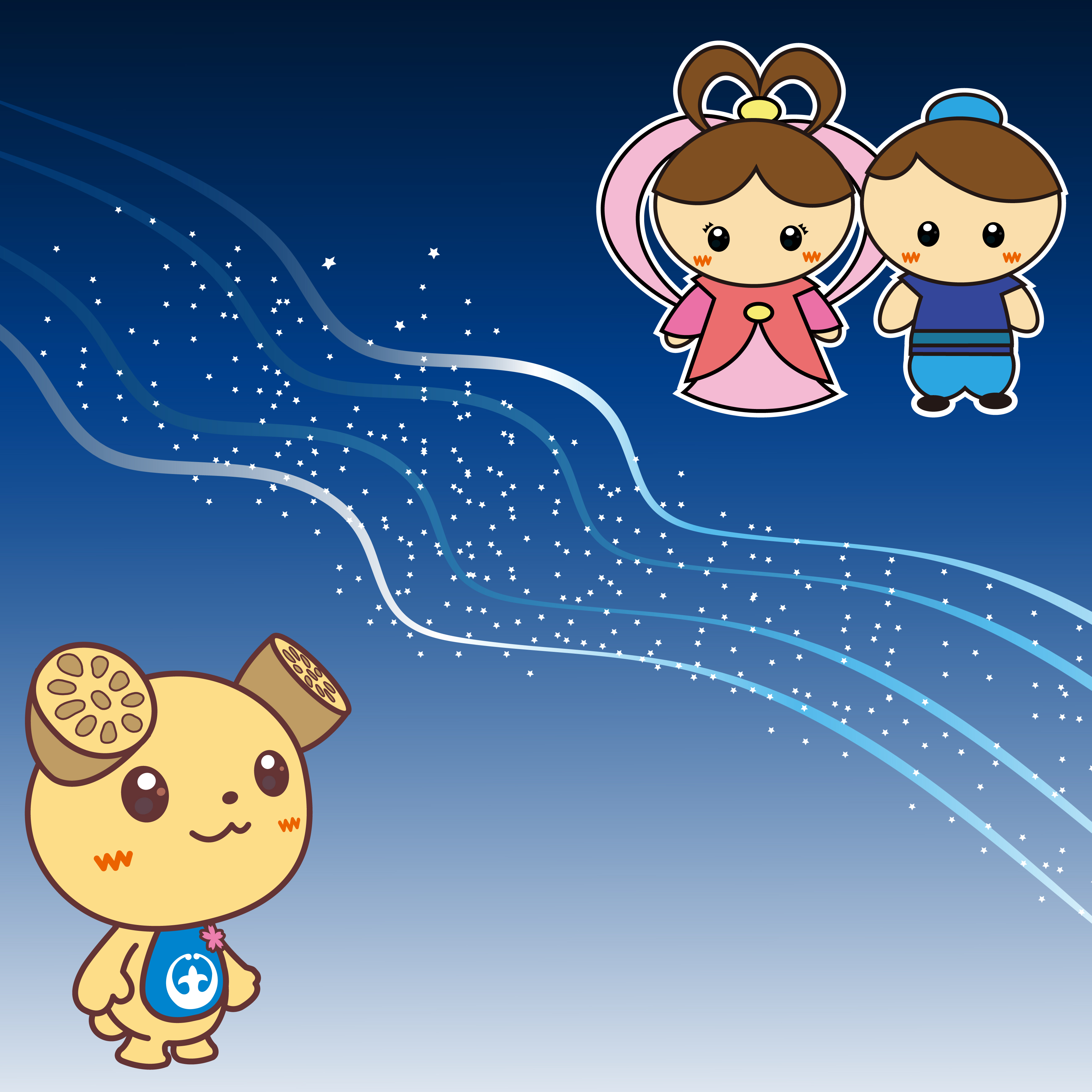 つちまる(7月 七夕2)