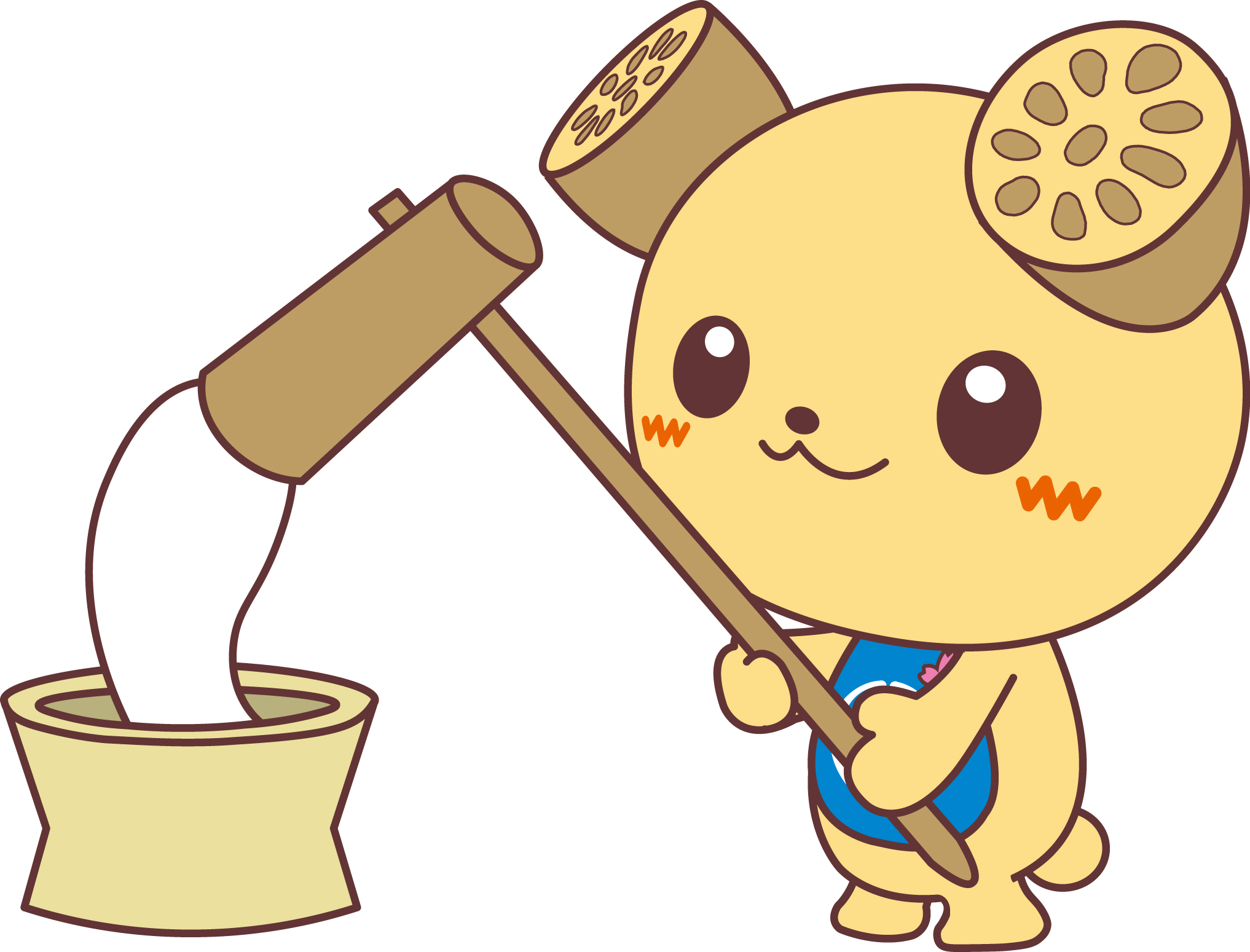 つちまる(もちつき)