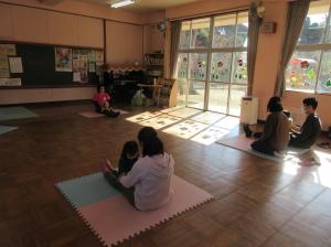 新治親子ビクス会場