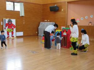 ポプラ」豆まき2