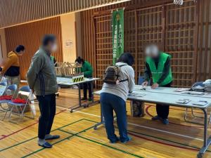 防災グッズ作成体験