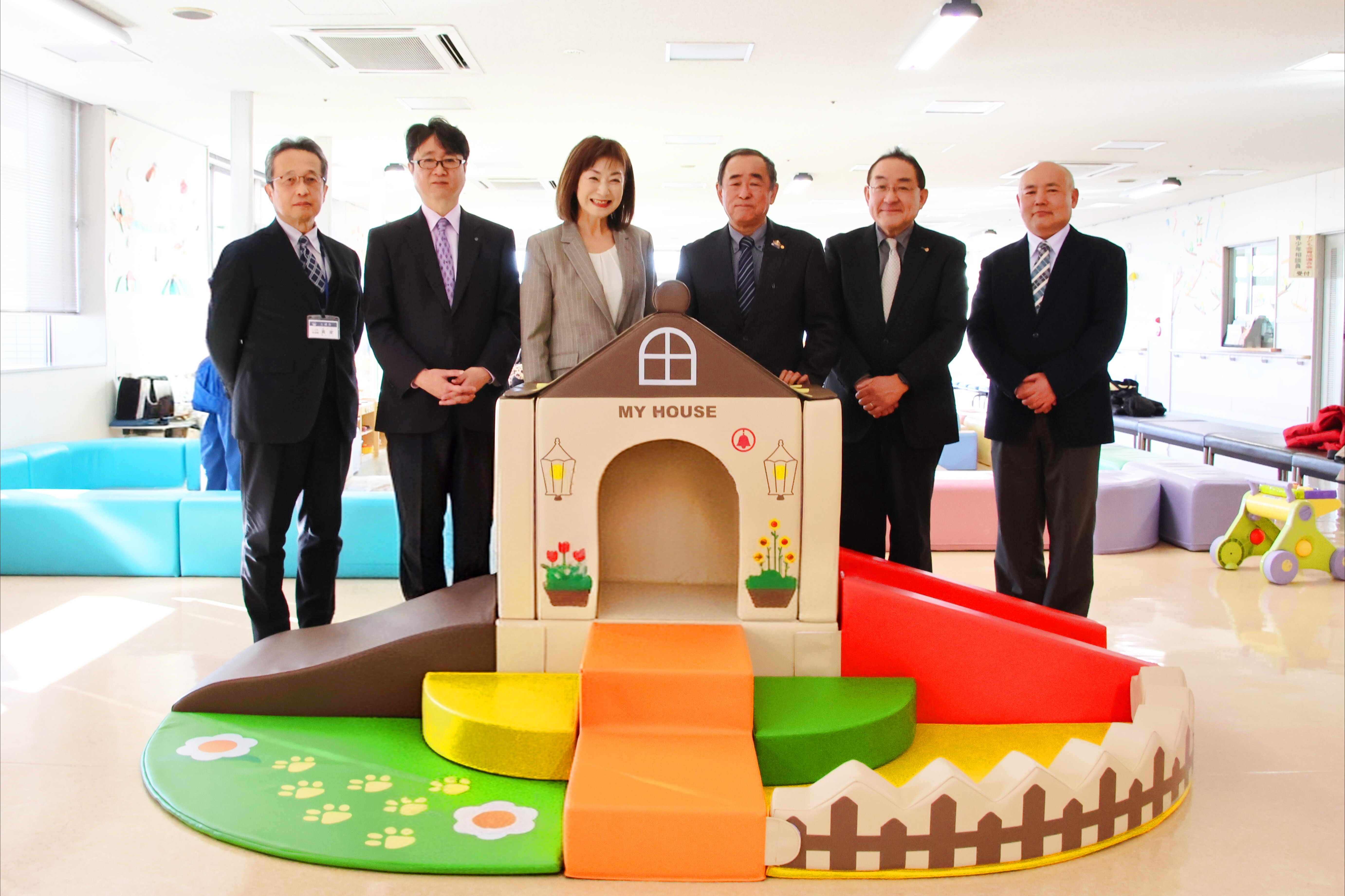 土浦南ロータリークラブ様寄贈遊具