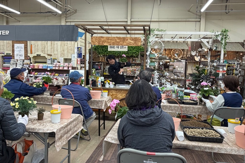 花壇づくり講座