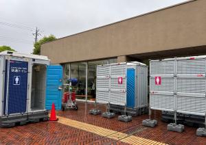【小美玉市】簡易トイレの設置