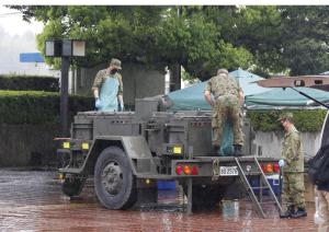 【小美玉市】自衛隊員による炊き出し