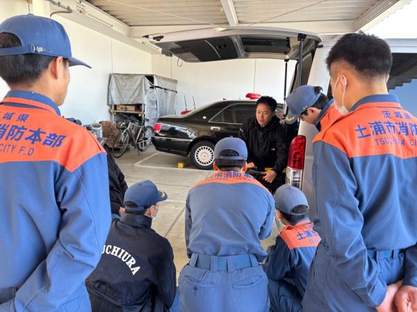 電動ストレッチャー説明会の様子2