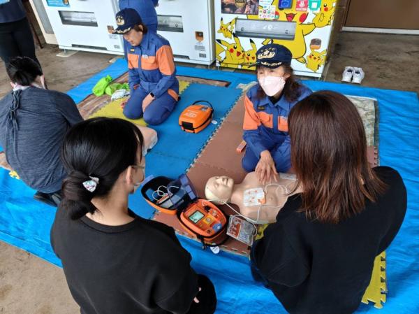 イオンモール土浦訓練の様子2