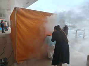 イオンモール土浦訓練の様子3