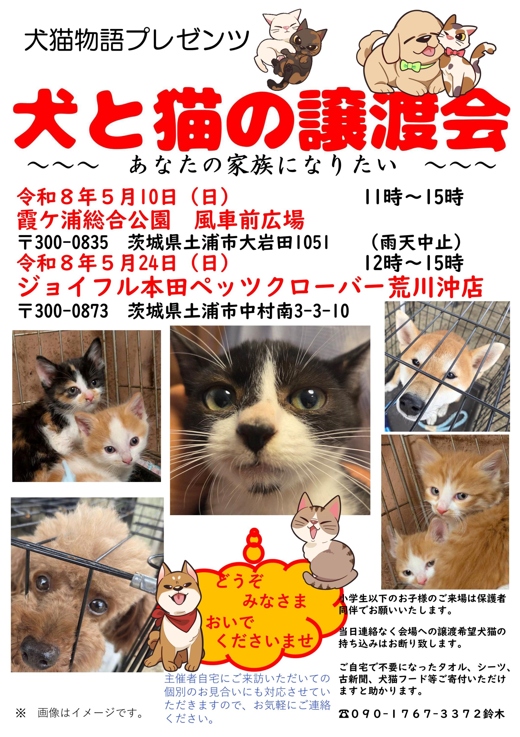R8.5月譲渡会チラシ