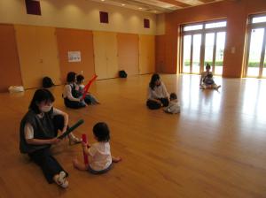 新治5月リトミック会場