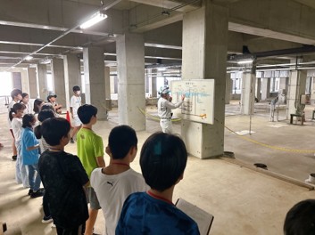 令和6年度中学生水環境研修会(施設見学2)