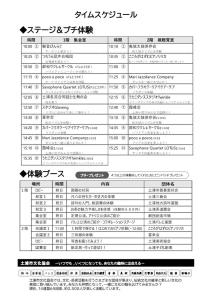 体験フェア2026裏