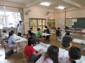 新治絵画教室取り組み